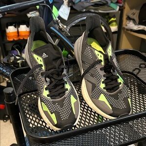 adidas Black and Green Men's Shoes